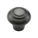 M Marcus Heritage Brass Bead Design Round Wardrobe Knob 38mm 